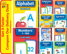 Hinkler School Zone Early Learning Flash Cards Variety Packs Buy 4 for 10% off