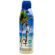 Panama Jack Continuous Spray Sunscreen - SPF 50, Broad Spectrum UVA/UVB