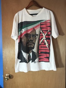 malcolm x 90s t shirt