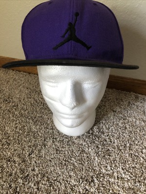 purple jordan hat