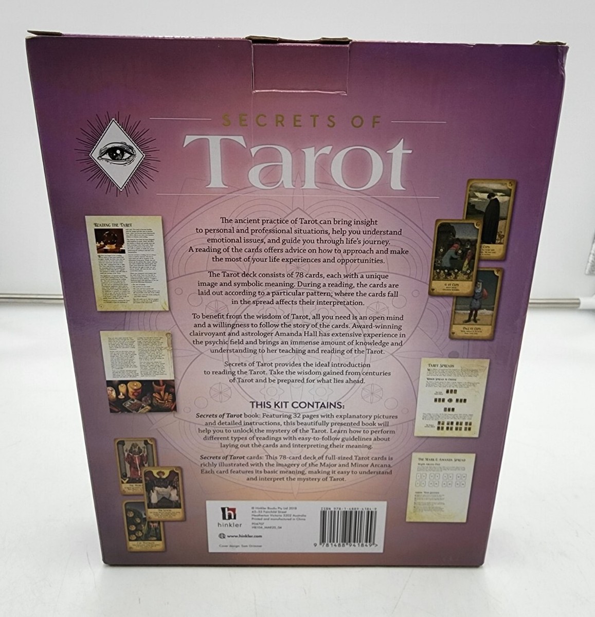 Secret of the Tarot Cards Box Set | 32 Pages Book with a full 78