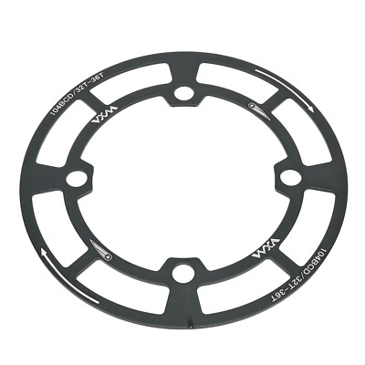 Stabile Struktur Einzelscheibe Kettenschutz für Mountainbike BCD104mm Scheibe
