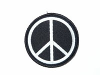 AufnäHer Peace 7 X 7 Cm Patch