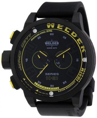 Montre chronographe homme originale Welder K31 2603 50 mm étanche