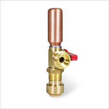 1/4 Turn Washing Machine Push-Fit Valve with Hammer Arrestor, Standard 1/2" Fit