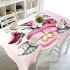 3D Petals 63 Tablecloth Table Cover Cloth Birthday Party AJ WALLPAPER UK Lemon