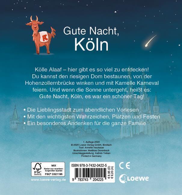 Thumbnail - Annette Neubauer Gute Nacht, Köln 9783743204225