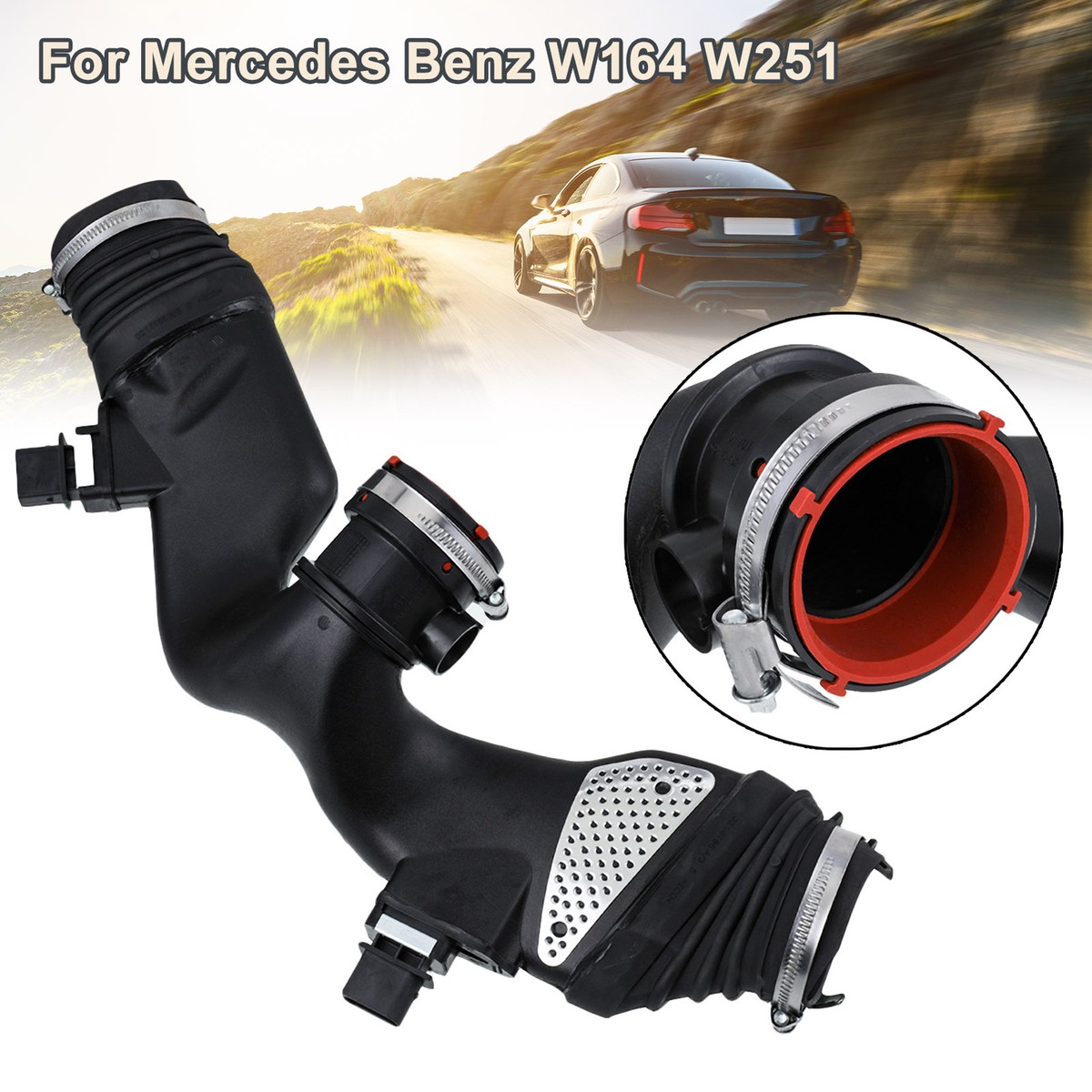 AIR INTAKE MASS AIR FLOW SENSOR FOR MERCEDES BENZ (TWO TYPES  