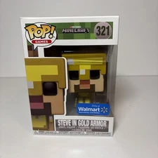 Funko Pop Steve In Gold Armor #321 Walmart Exclusive