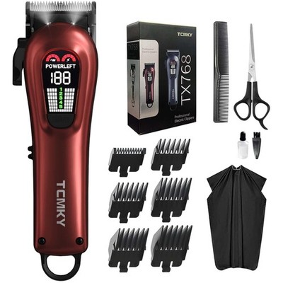 Professional Cordless&Corded Hair Clippers for Men