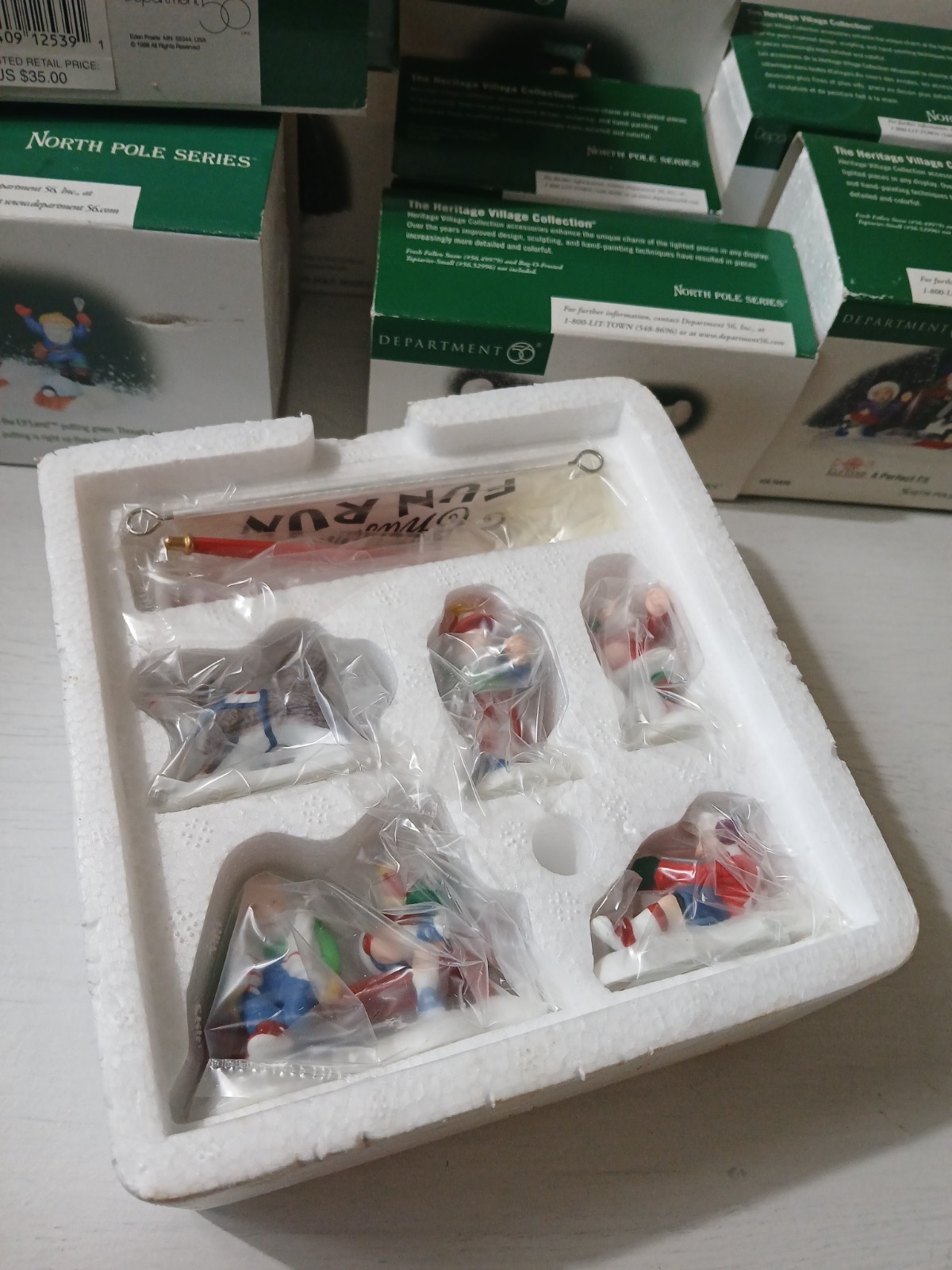Lot x9 Department 56 North Pole Series 56435 56806 56854 56856 56862 ...