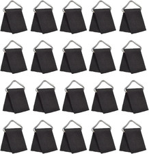 20 Pcs Replacement Trampoline Triangle Buckle, Strength Trampoline Triangle Ring