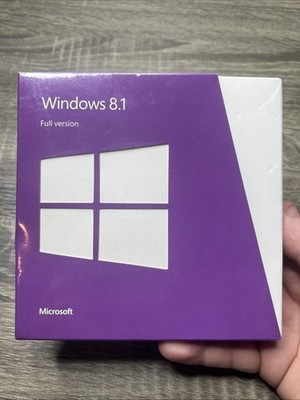 New! Microsoft Windows 8.1 Retail + License 1 PC 32/64 Bit Full Version Sealed
