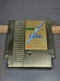 Zelda II: The Adventure of Link Gold (Nintendo NES, 1988) Cart Only TESTED