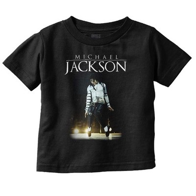 Michael Jackson Bad Tour Toe Stand Dance Toddler Boy Girl Youth T