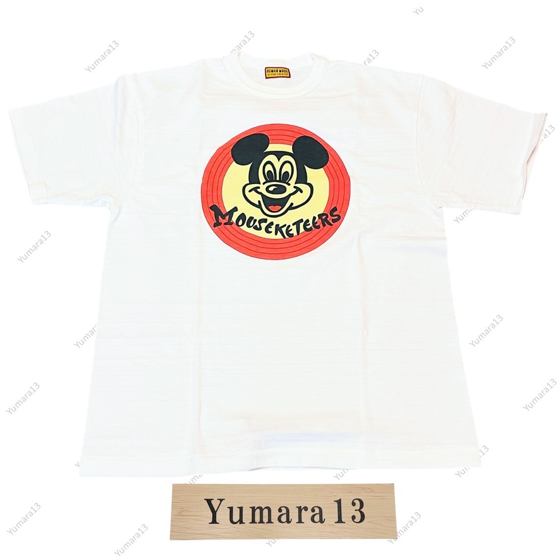 HUMAN MADE Mickey Mouse Club Graphic T-Shirt White XX31TE007 | eBay
