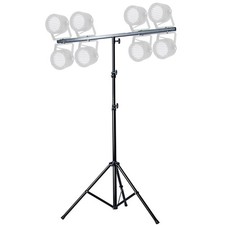  TM 8FT 2.5 Meter Tripod Stage Light Stand with 3.5FT 1.0M T Bar... Fast Ship