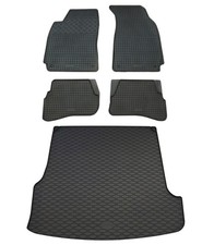 Gummi Fußmatten Kofferraumwanne für VW Passat 3B 3BG Variant 1997-2005 im Set