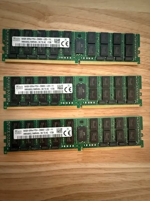 SK hynix 128GB (64GB) DDR4 PC4-2666V ECC HMAA8GL7AMR4N-VK : 3 LEFT