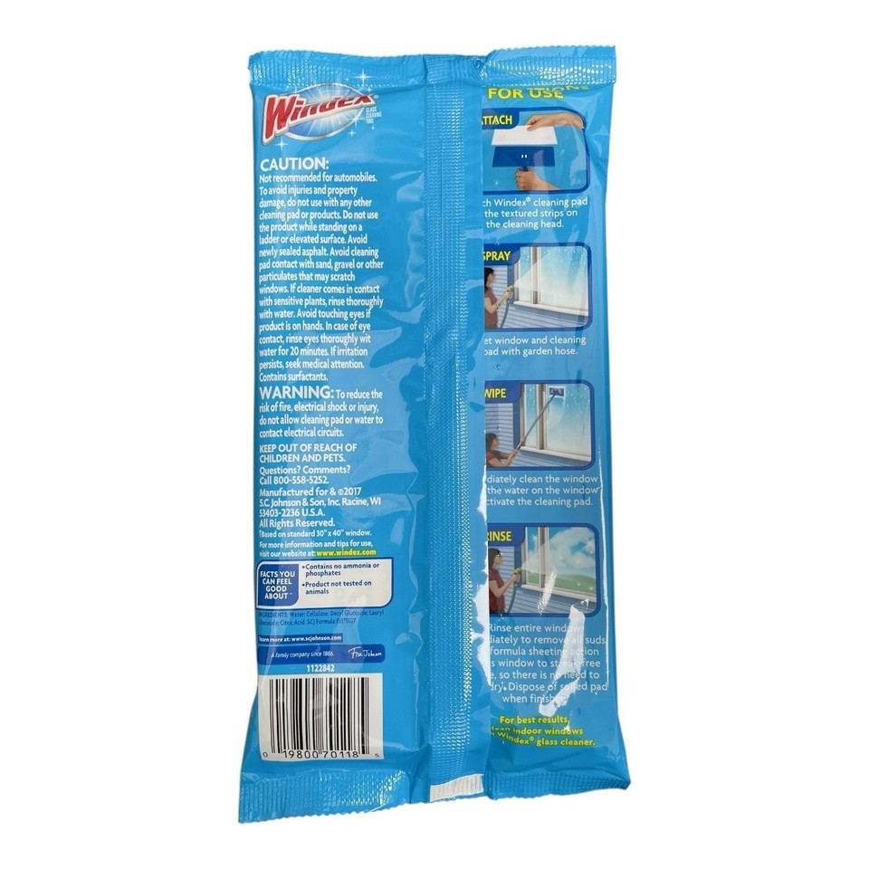 Outdoor Refill Pads for Cleaning Glass, Windows