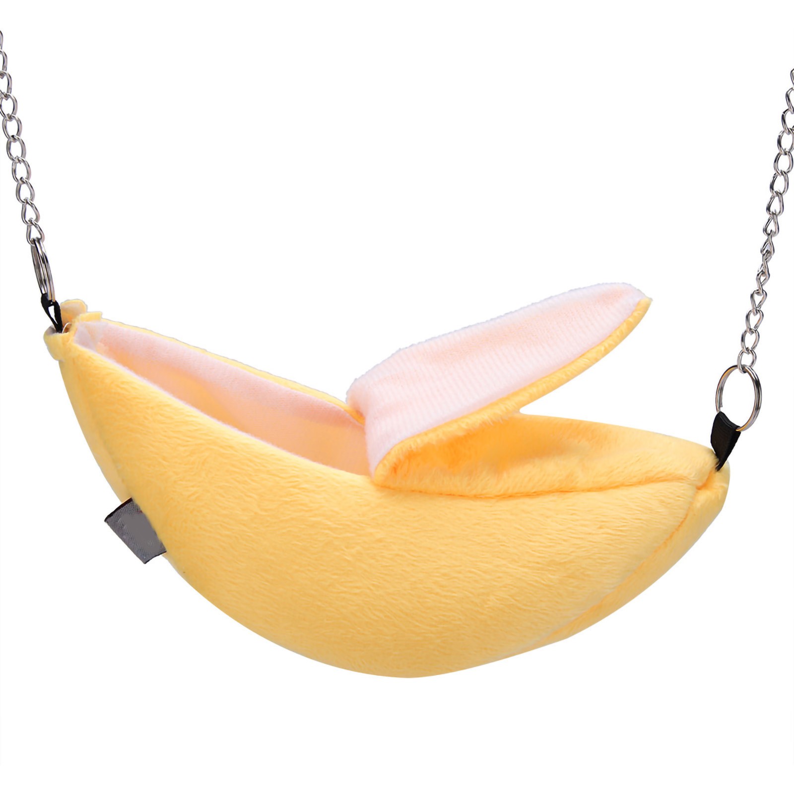 Hanging Pet Bed Velveteen Banana Shaped Pet House For Hamster Hammock KRI✈️