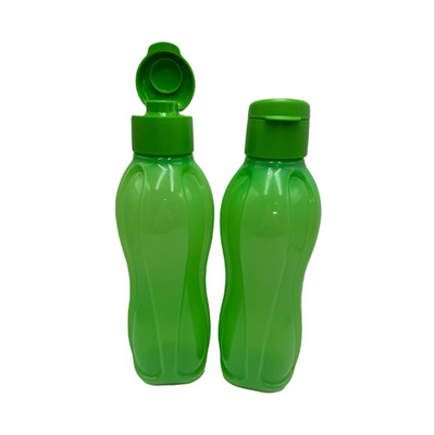 #ad Tupperware 34 Oz Eco Water Bottle 1 Liter Set Of 2 Green $24.99