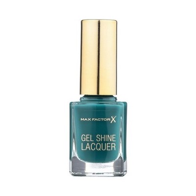 Max Factor 45 gleaming teal nail polish 11ml