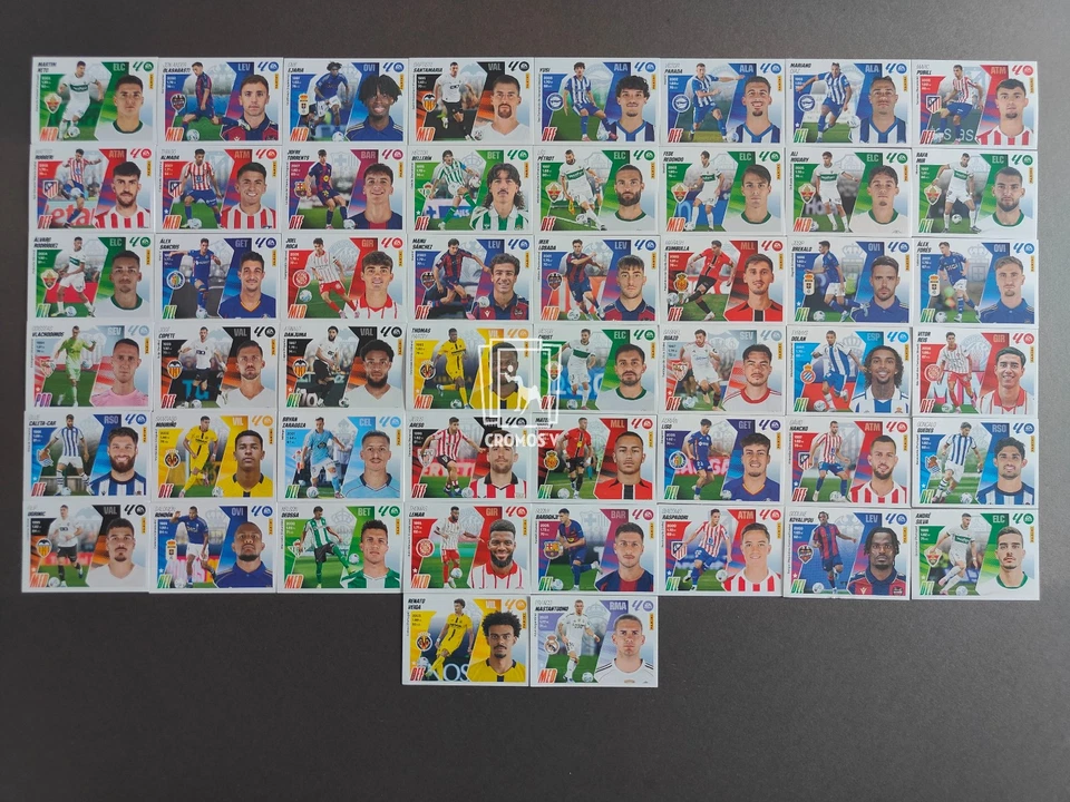 ELIGE CROMOS DE SEGUNDA TERCERA CUARTA EDICION FICHAJES - LIGA ESTE 2025 2026 26 - Imagen 2 de 3