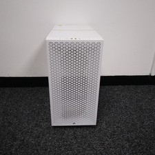Image of Corsair Airflow White Metal and Glass Mid-Tower Gaming PC Case Only - Unused