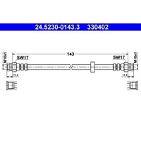 Bremsschlauch ATE 24.5230-0143.3 FüR Seat VW Ibiza II Polo III Classic