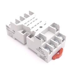 Schneider Electric 70-461-1 Relay Socket, 14-Pin, 300VAC 10A Max, DIN Rail