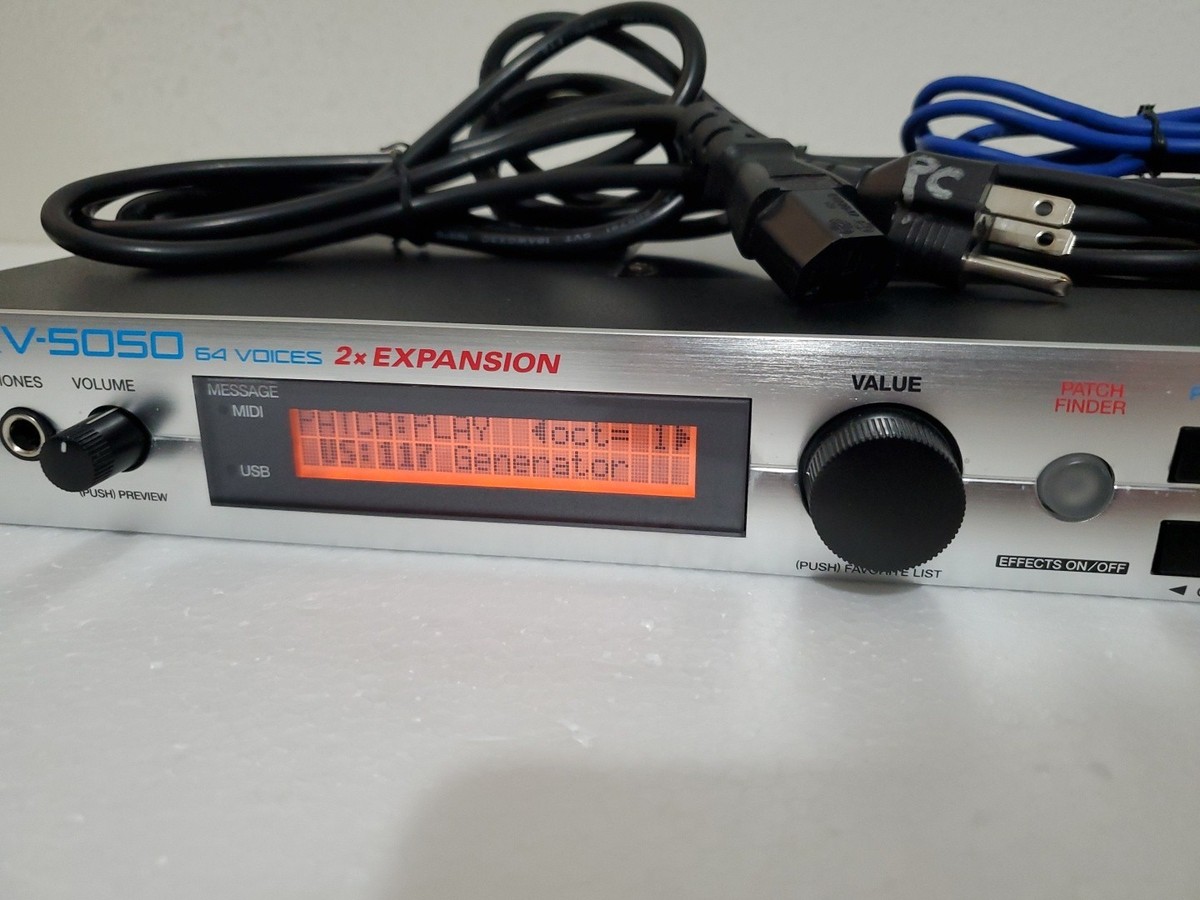 Roland XV-5050 Synthesizer Module EXPANDED SRX-08 Platinum Trax | eBay