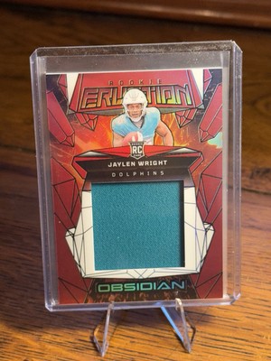 2024 Obsidian Rookie Eruption Jaylen Wright No. Erm-jet 67/75