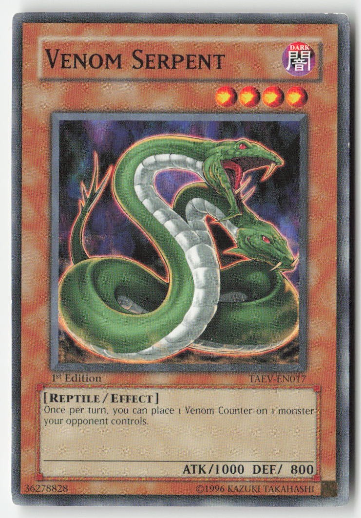 Venom Serpent TAEV-EN017 1st Edition Common MP