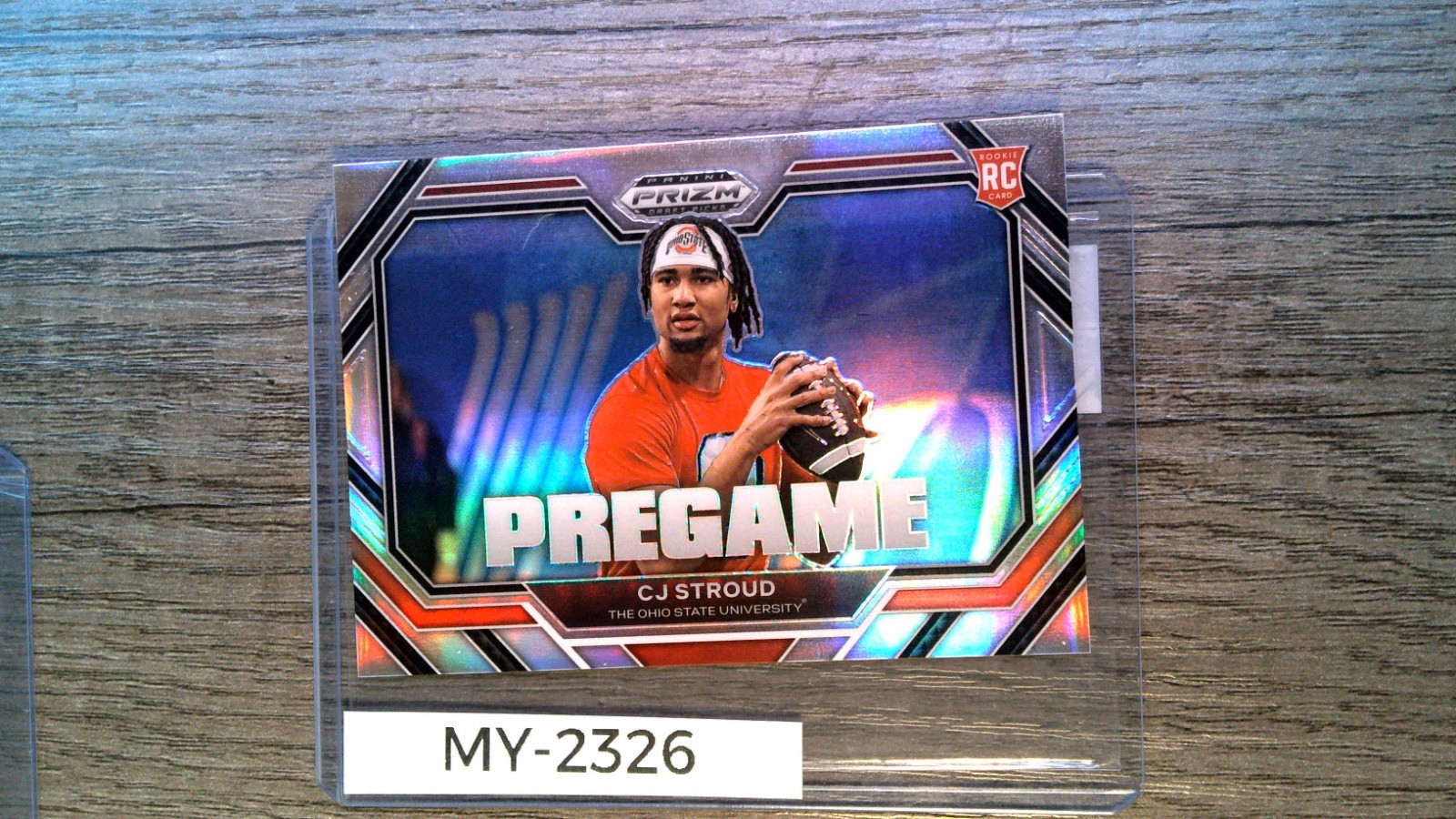 CJ STROUD 2023 PRIZM DP #PG2 PREGAME PRIZM ROOKIE