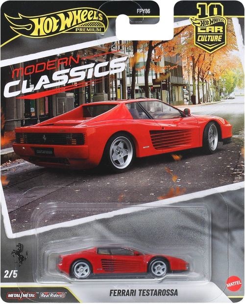 Merchandising Hot Wheels: Mattel - Car Culture Ferrari Testarossa