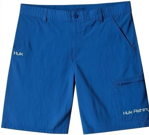 Huk Peformance Fishing Shorts Mens XXL Blue Next Level Cargo Quick Dry Utility