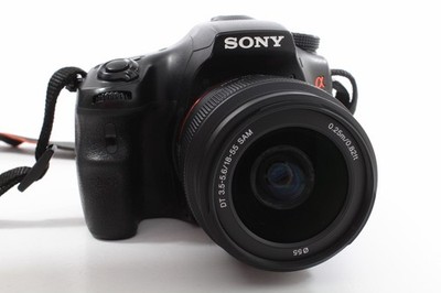 Sony alpha A65 18-55mm SAM Kit SLT-A65VK, guter Zustand