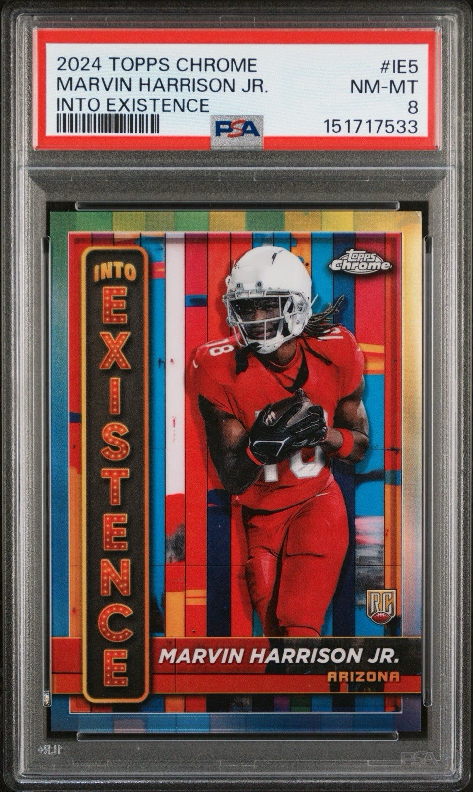 2024 Topps Chrome - Into Existence Marvin Harrison Jr. #IE-5 Refractor (RC)