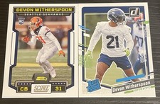 2023 Panini Donruss/Score 2 Card Lot RC Seattle Seahawks Devon Witherspoon