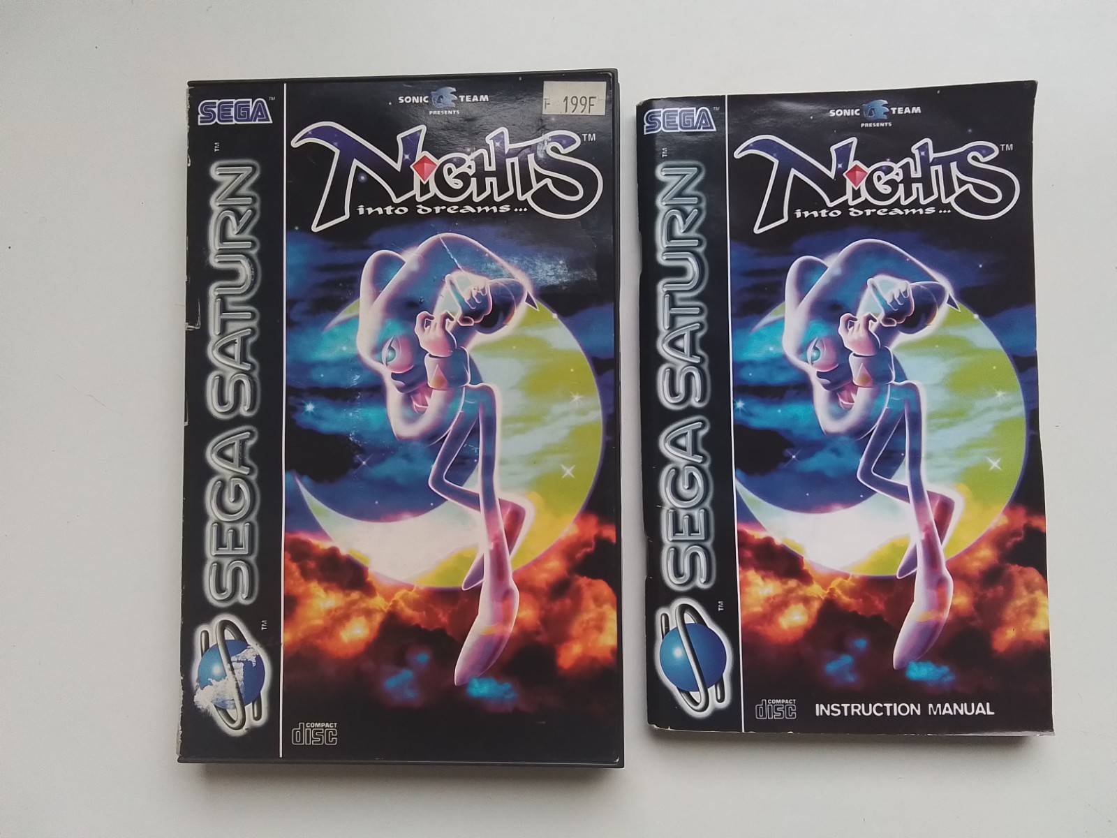 Nights into Dreams Complet sur SEGA Saturn !!!