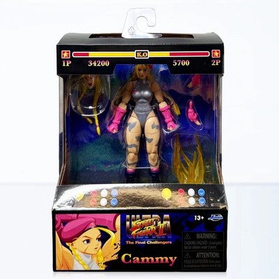 Jada Toys Ultra Street Fighter II Cammy Player 2 6'' Action Figure EE Exclusive