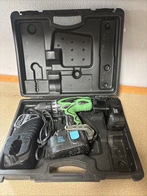 Hitachi DS18DVF3 1/2'' 18V Cordless Drill Driver Kit w/ Batteries/charger!
