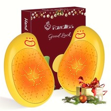 2X Rechargeable Hand Warmers Portable USB Power Bank Electric Fast Heater Warmer