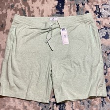 Southern Tide Lounge Shorts Men  s Drawstring Light Green Cotton Blend Sz L