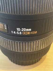 Sigma 10-20mm f/4-5.6 EX DC HSM Canon EF EOS DSLR