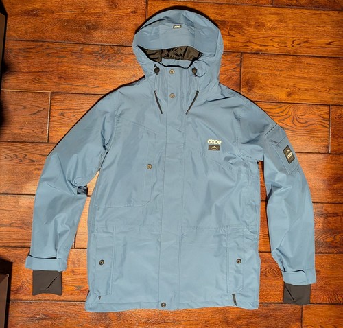 Dope Snow FW23 Adept Men's Ski Snowboard Jacket in Blue Steel Size Large