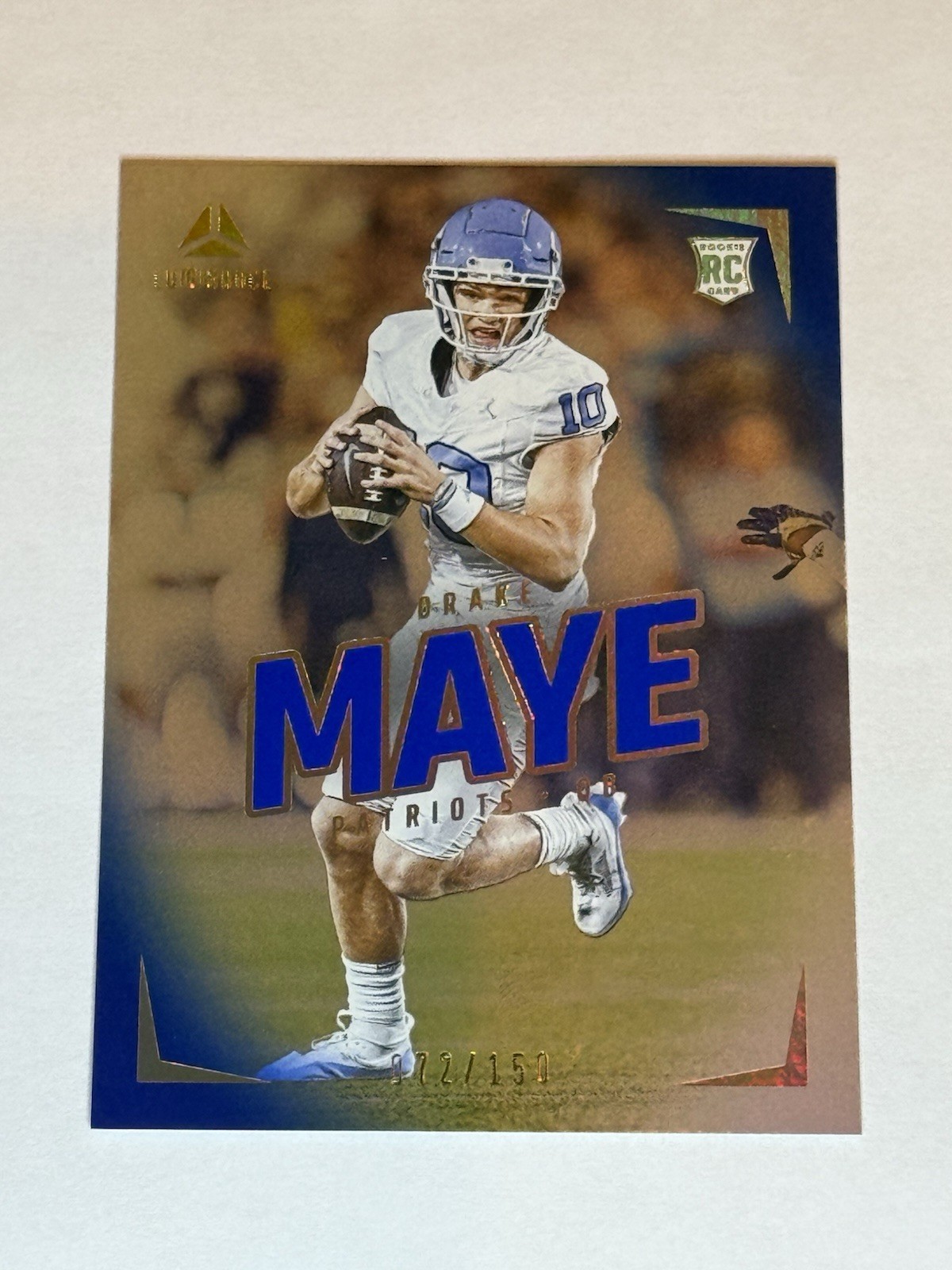 2024 Panini Luminance Rookies Drake Maye #103 Blue /150 (RC)