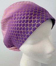 Mermaid Print Adjustable Medical Slim Lid Surgery Euro Scrub Cap Chef Dental Hat