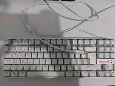 Redragon K552 Kumara Mechanical Keyboard RGB, White, Red Switches, UK Layout